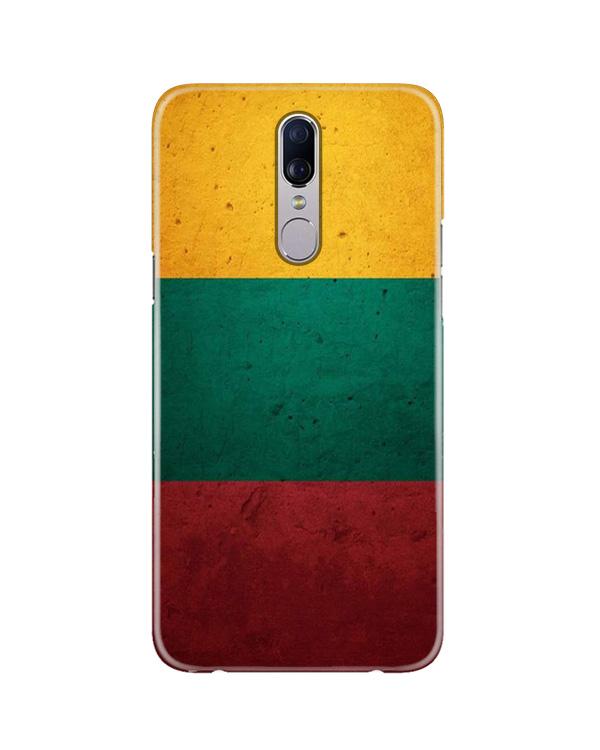 Color Pattern Mobile Back Case for Oppo F11  (Design - 374)