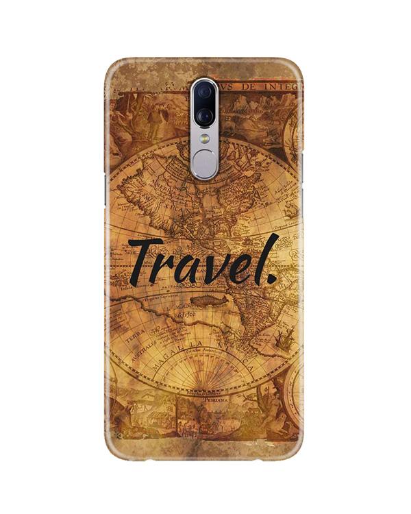Travel Mobile Back Case for Oppo F11  (Design - 375)