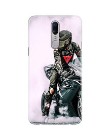 Biker Mobile Back Case for Oppo F11  (Design - 383)