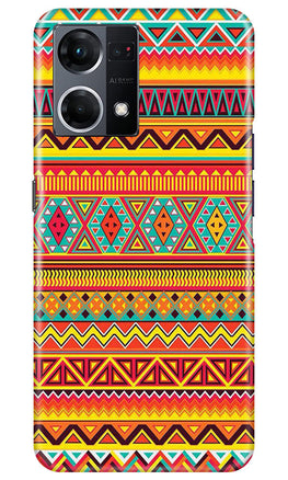 Zigzag line pattern Case for Oppo F12 Pro