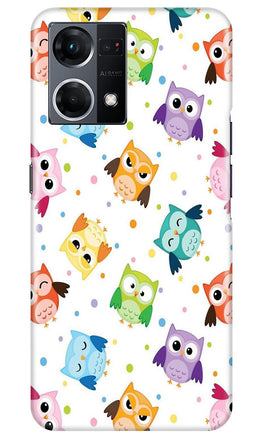 Owl Baground Pattern shore Case for Oppo F12 Pro