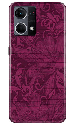 Purple Backround Case for Oppo F12 Pro