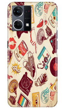 Vintage Mobile Back Case for Oppo F12 Pro (Design - 35)