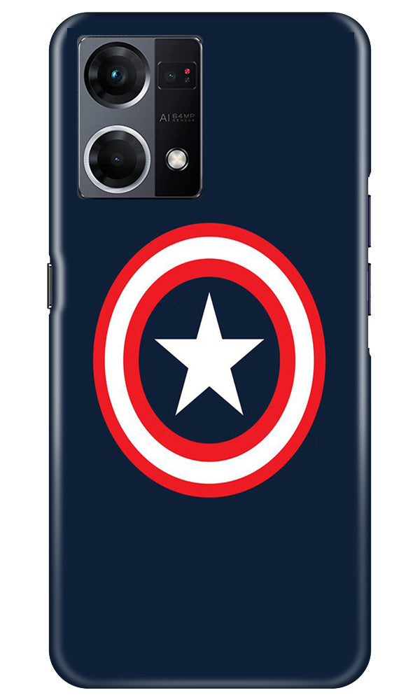 Captain America Case for Oppo F12 Pro