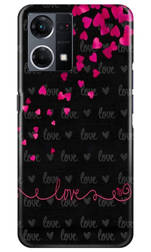 Love in Air Mobile Back Case for Oppo F12 Pro (Design - 89)