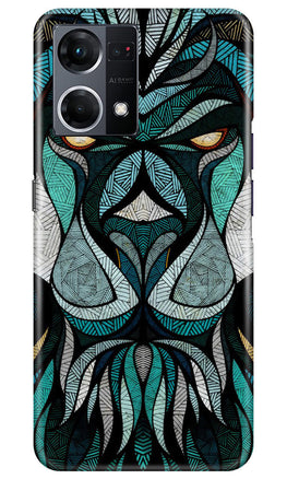 Lion Case for Oppo F12 Pro