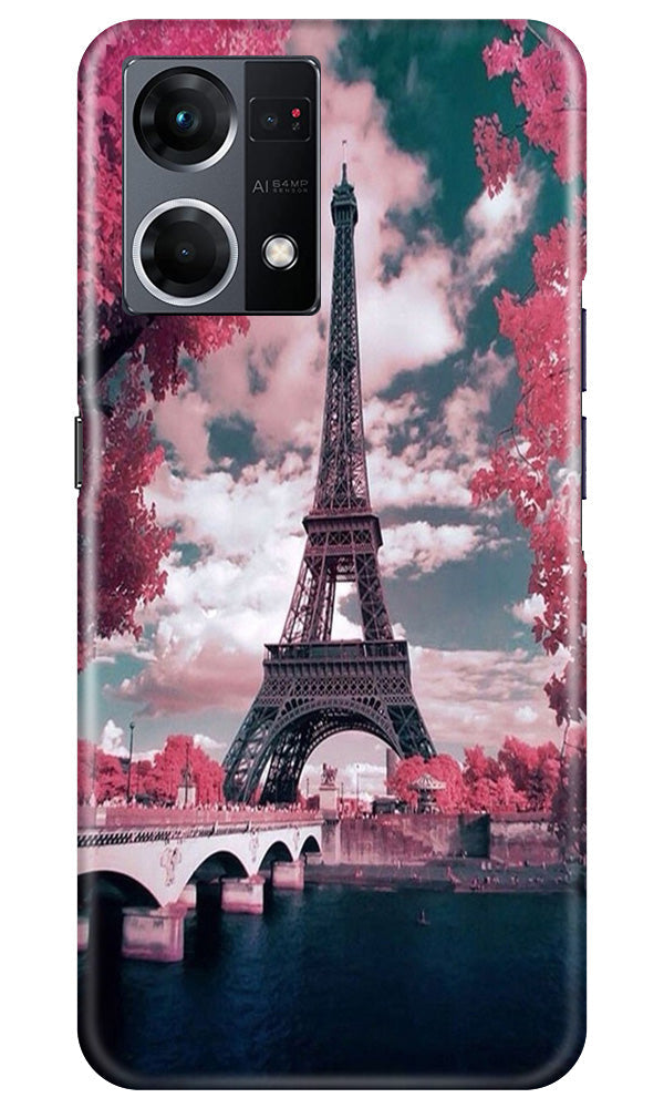 Eiffel Tower Case for Oppo F12 Pro  (Design - 101)