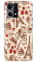Love Paris Case for Oppo F12 Pro  (Design - 103)