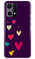 Purple Background Case for Oppo F12 Pro  (Design - 107)