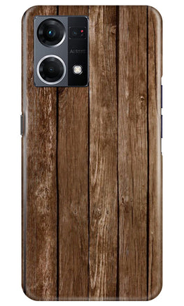 Wooden Look Case for Oppo F12 Pro(Design - 112)