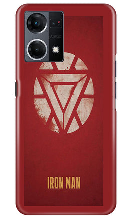 Iron Man Superhero Case for Oppo F12 Pro(Design - 115)