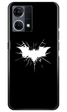 Batman Superhero Mobile Back Case for Oppo F12 Pro  (Design - 119)