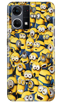 Minions Case for Oppo F12 Pro(Design - 126)