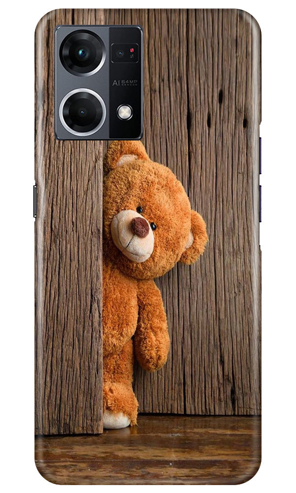 Cute Beer Case for Oppo F12 Pro  (Design - 129)