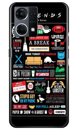 Friends Case for Oppo F12 Pro(Design - 145)