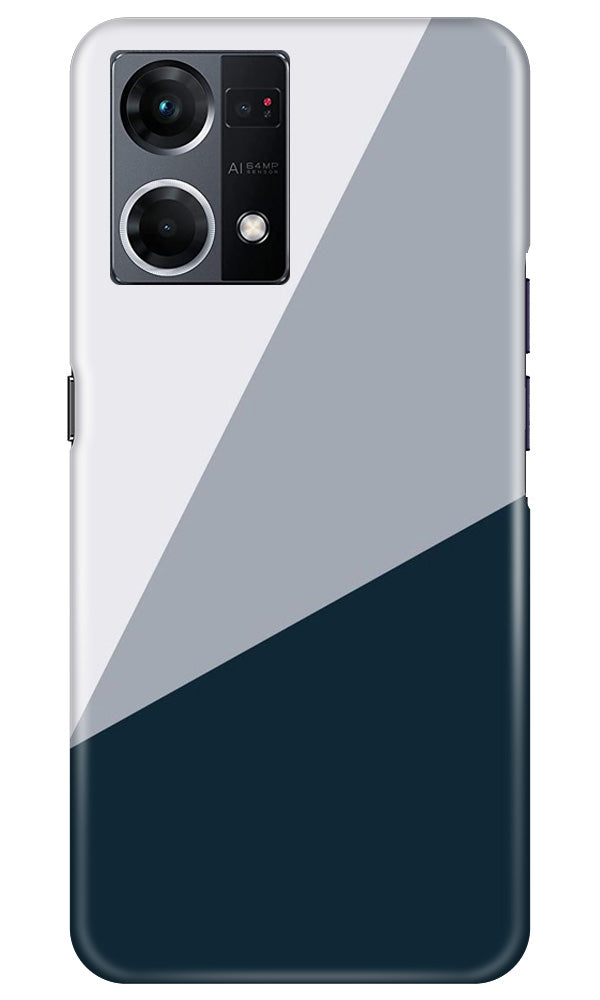Blue Shade Case for Oppo F12 Pro (Design - 151)