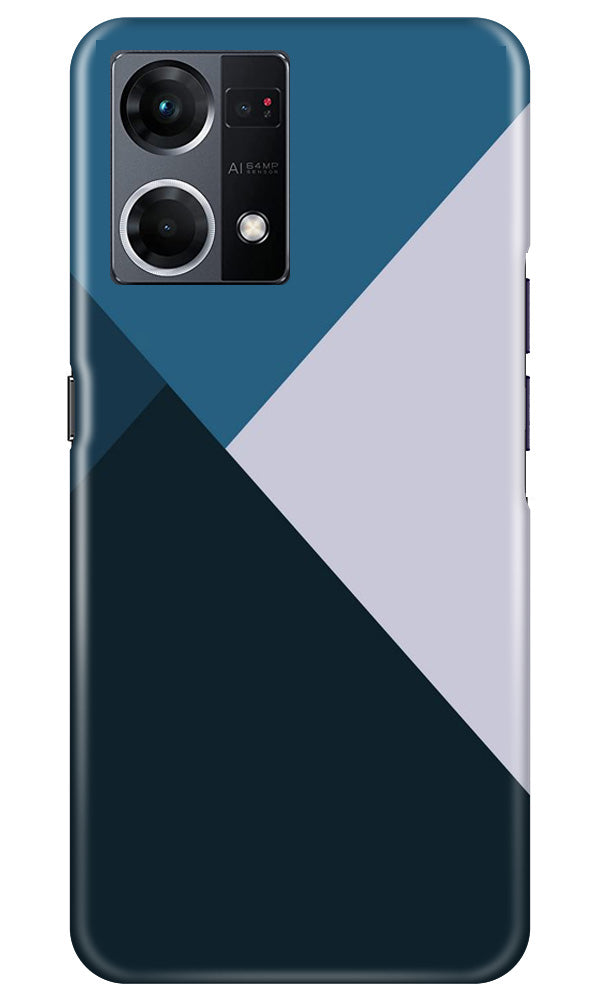 Blue Shades Case for Oppo F12 Pro (Design - 157)