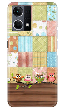 Owls Mobile Back Case for Oppo F12 Pro (Design - 171)