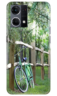 Bicycle Mobile Back Case for Oppo F12 Pro (Design - 177)