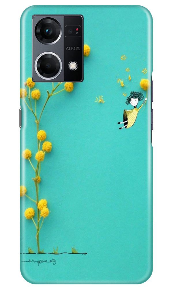 Pink Pattern Case for Oppo F12 Pro (Design No. 184)