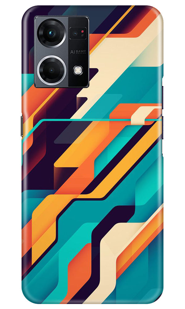 Modern Art Case for Oppo F12 Pro (Design No. 201)