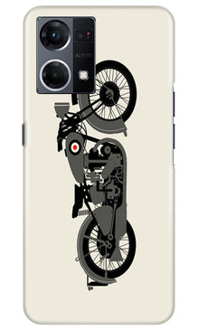 Travel Bus Mobile Back Case for Oppo F12 Pro (Design - 227)