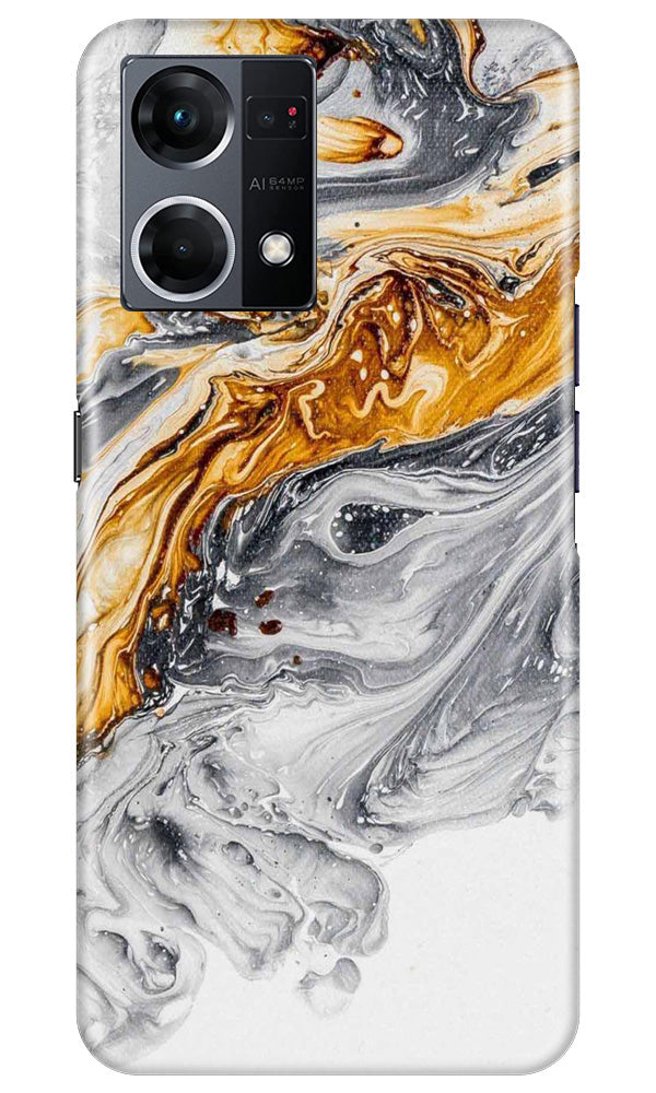 Marble Texture Mobile Back Case for Oppo F12 Pro (Design - 271)