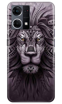 Lion Mobile Back Case for Oppo F12 Pro (Design - 276)