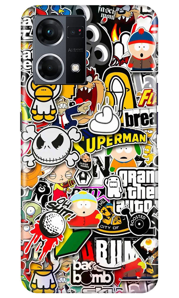 Panda Mobile Back Case for Oppo F12 Pro (Design - 281)