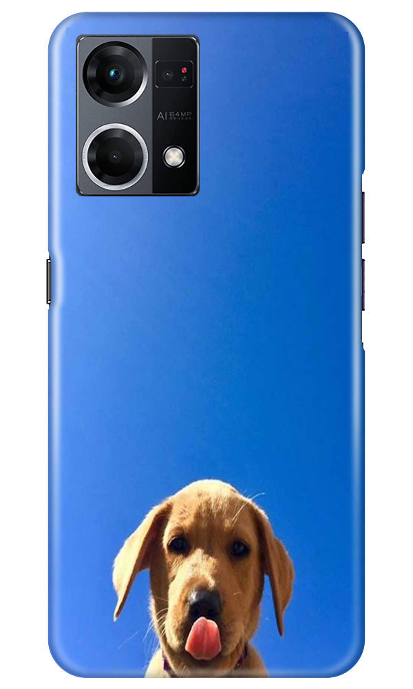 Dog Mobile Back Case for Oppo F12 Pro (Design - 294)