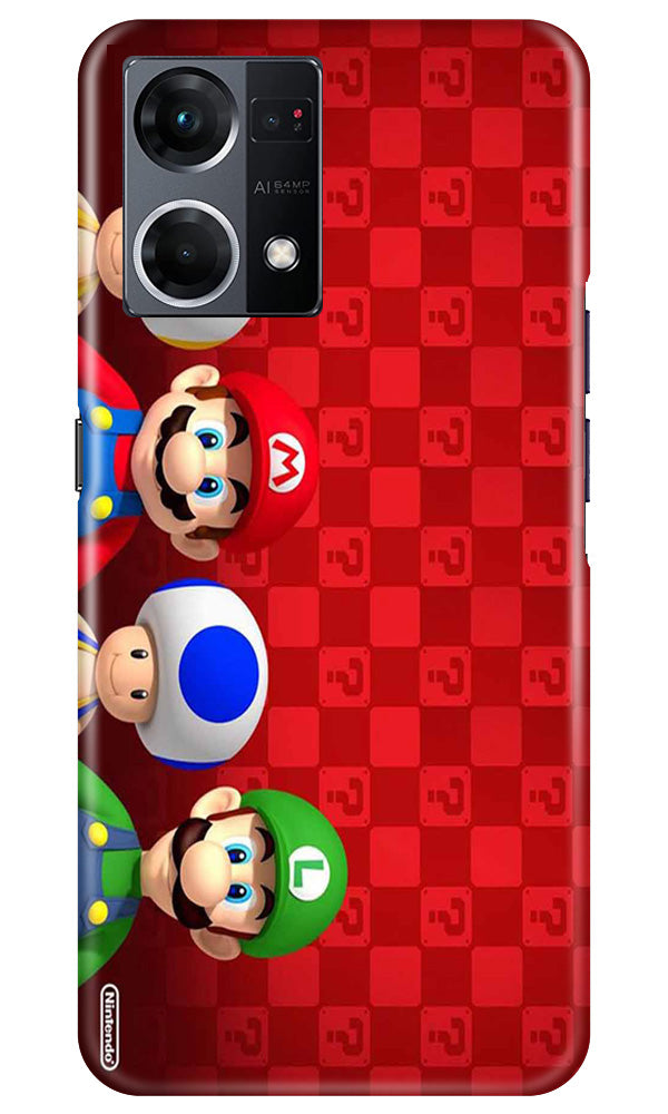 Mario Mobile Back Case for Oppo F12 Pro (Design - 299)