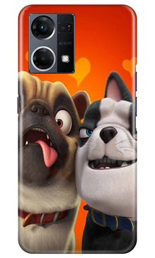 Dog Puppy Mobile Back Case for Oppo F12 Pro (Design - 310)