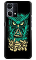 Owl Mobile Back Case for Oppo F12 Pro (Design - 317)
