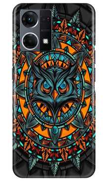 Owl Mobile Back Case for Oppo F12 Pro (Design - 319)