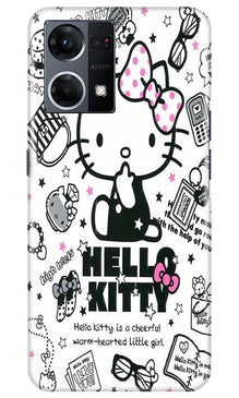 Hello Kitty Mobile Back Case for Oppo F12 Pro (Design - 320)