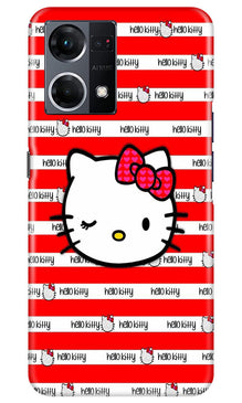 Hello Kitty Mobile Back Case for Oppo F12 Pro (Design - 323)