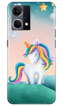 Unicorn Mobile Back Case for Oppo F12 Pro (Design - 325)