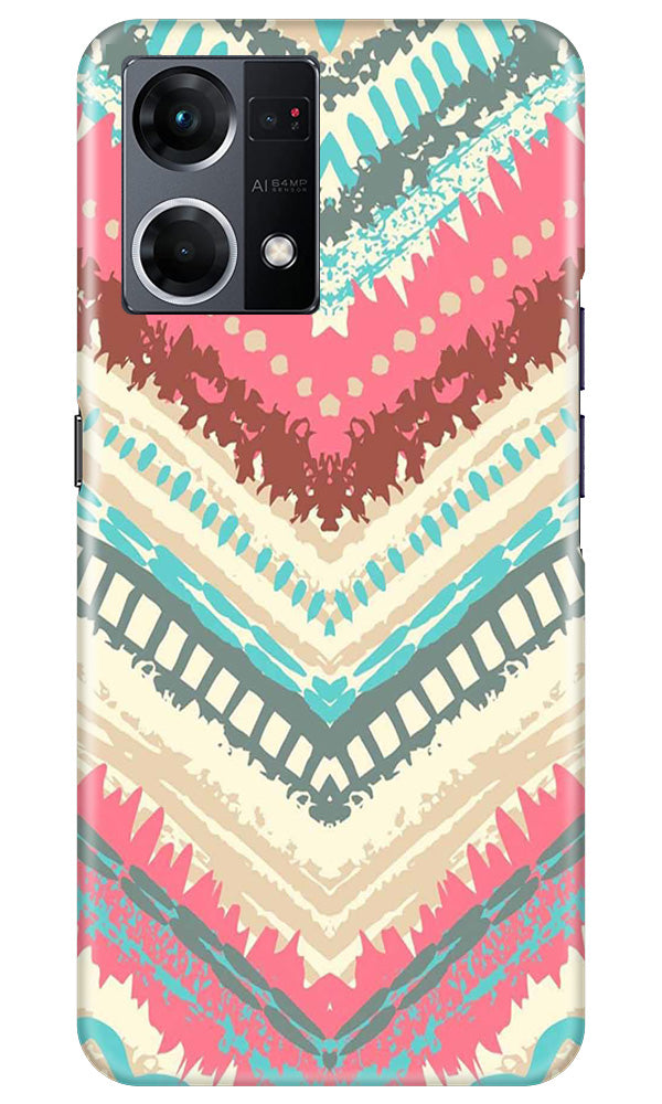 Pattern Mobile Back Case for Oppo F12 Pro (Design - 327)