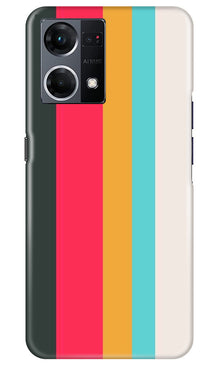 Color Pattern Mobile Back Case for Oppo F12 Pro (Design - 328)