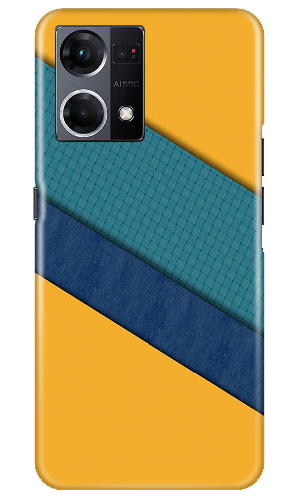 Diagonal Pattern Mobile Back Case for Oppo F12 Pro (Design - 329)