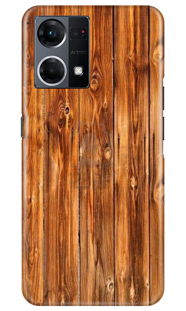 Wooden Texture Mobile Back Case for Oppo F12 Pro (Design - 335)