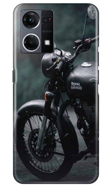 Royal Enfield Mobile Back Case for Oppo F12 Pro (Design - 339)