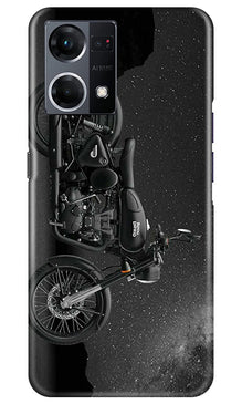 Royal Enfield Mobile Back Case for Oppo F12 Pro (Design - 340)