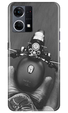 Royal Enfield Mobile Back Case for Oppo F12 Pro (Design - 341)