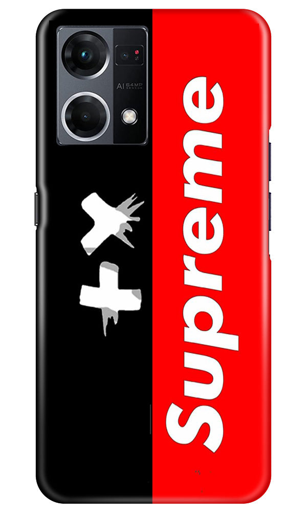 Supreme Mobile Back Case for Oppo F12 Pro (Design - 347)