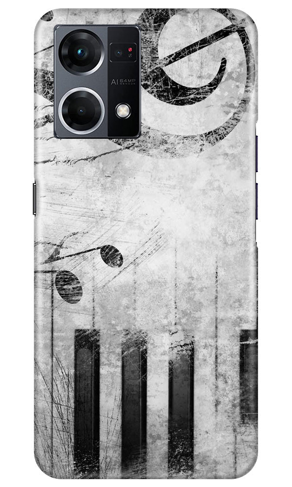 Music Mobile Back Case for Oppo F12 Pro (Design - 352)