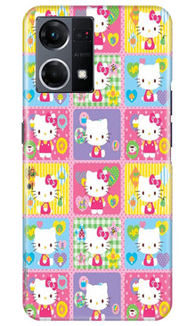 Kitty Mobile Back Case for Oppo F12 Pro (Design - 357)