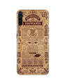 Hogwarts Mobile Back Case for Oppo F15  (Design - 304)