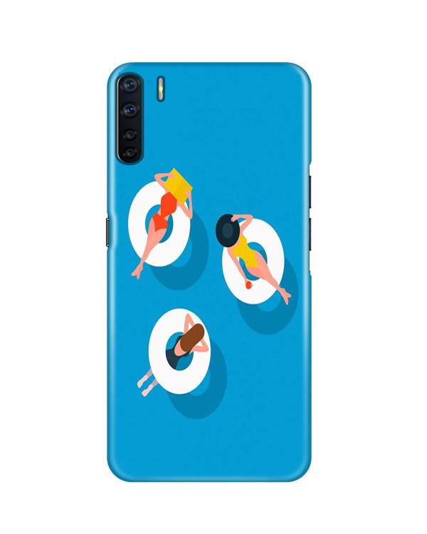 Girlish Mobile Back Case for Oppo F15  (Design - 306)