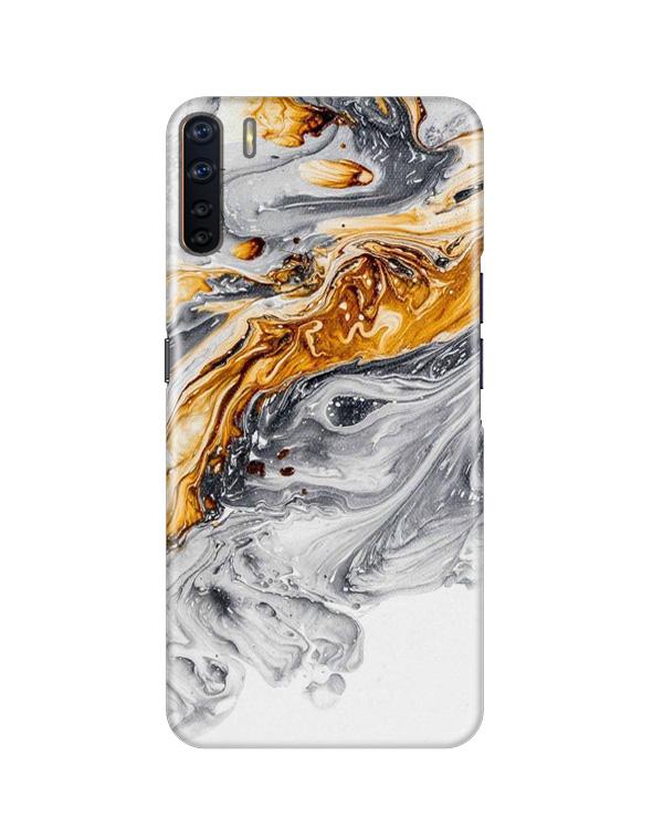 Marble Texture Mobile Back Case for Oppo F15(Design - 310)